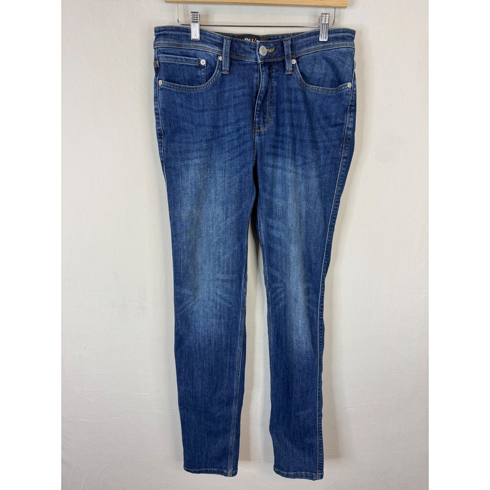 DU/ER L2X‎ Slim Fit Jeans Mens 30x34 Blue Performance Denim Coolmax Temperature